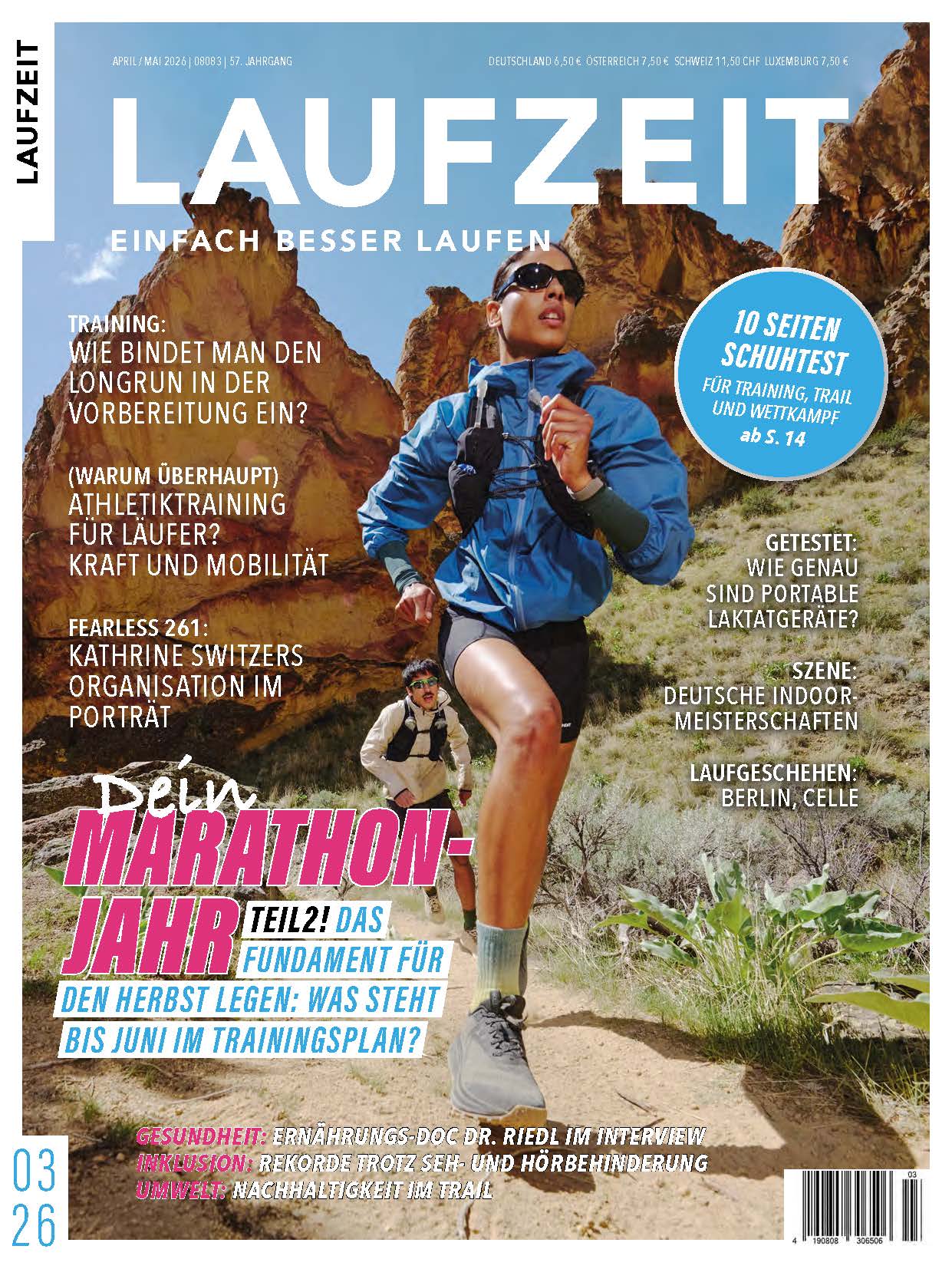 Cover LAUFZEIT Ausgabe 3/2026