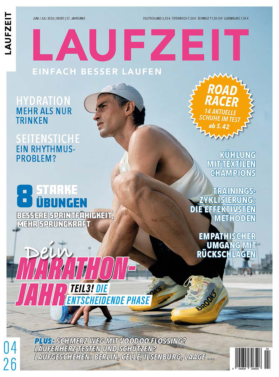 Cover LAUFZEIT Ausgabe 4/2026