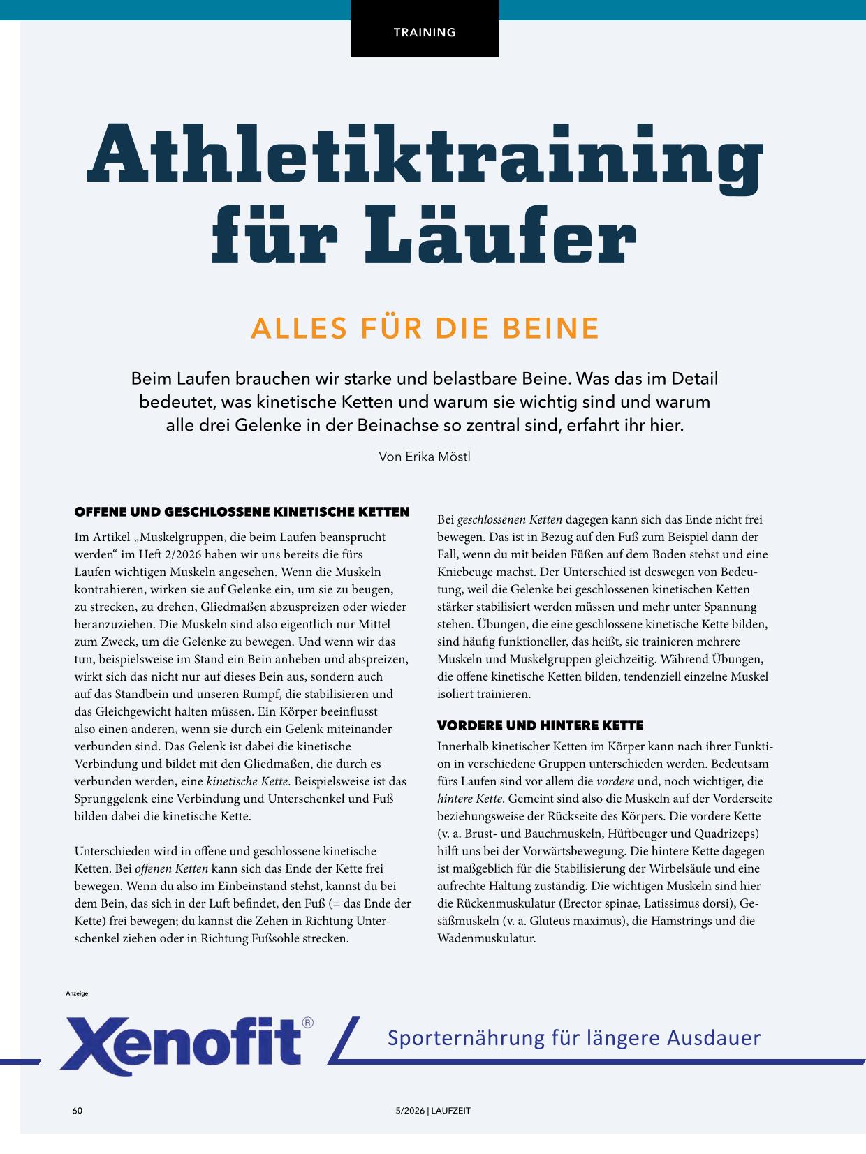 Artikel in LAUFZEIT Ausgabe 5/2026